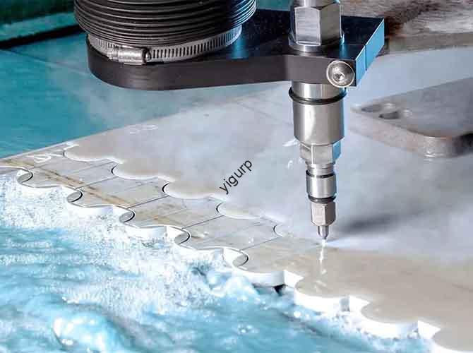 cnc water jet cutting